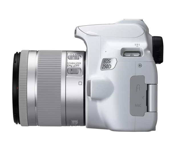 Canon EOS 250D + EF-S 18-55mm f/4-5.6 biały - 686380 - zdjęcie 6